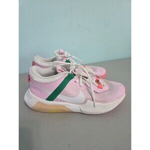 Nike Air Zoom Crossover Basketball Shoes Pink/White/Rose 6y
